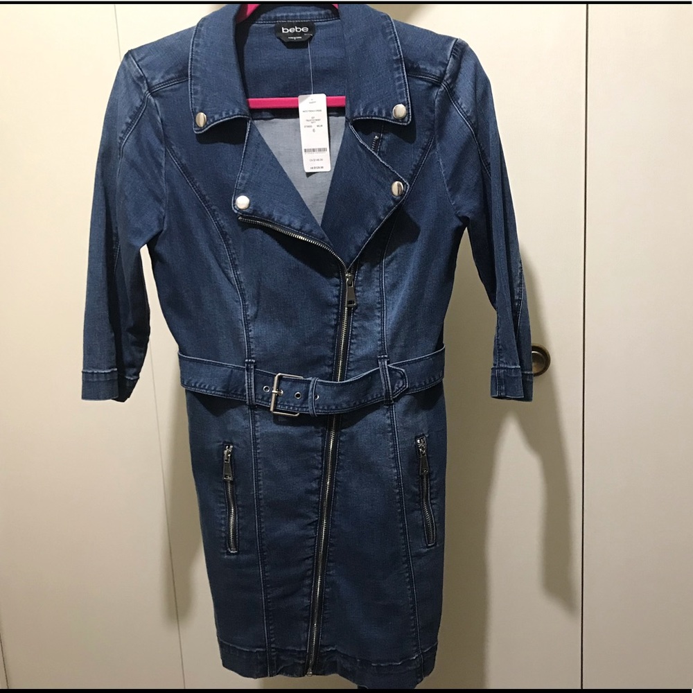 Bebe Moro Trench Dress Size 6